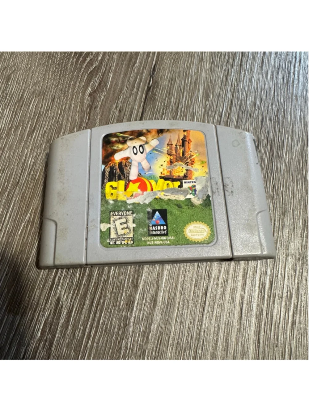 Nintendo 64 Glover Hasbro Interactive N64 Video Game